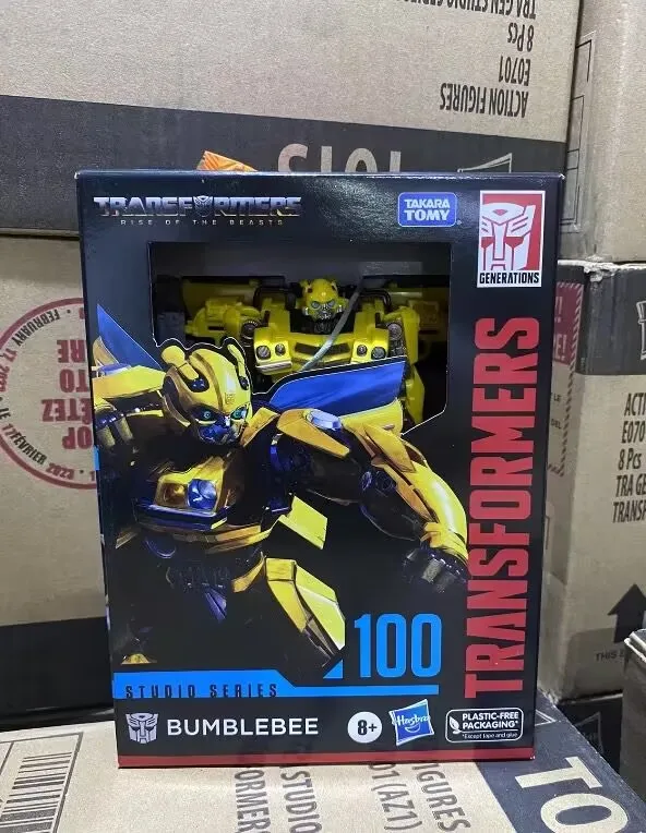 

Toys & Hobbies Original Takara Tomy Hasbro Transformers Studio Series SS100 Bumblebee Transformers Toys Fantasy Figurines