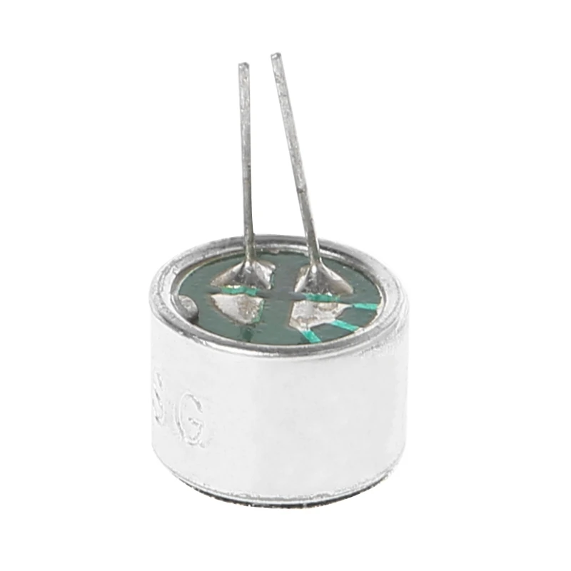 Back Electret Type Electret Condenser ความไวแสงสูง 9767 MIC ขนาดเล็ก MIC สำหรับ Mp3, Mp4, แล็ปท็อป, กล้องดิจิตอล