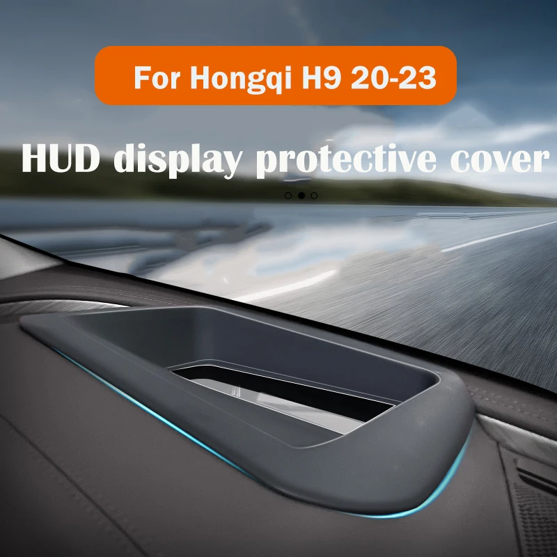 

For Hongqi H9 2023 2022 2021 2020 RedFlag HUD Car Protective Cover Head-Up Display Dust Cover Frame Windshield Accessorie