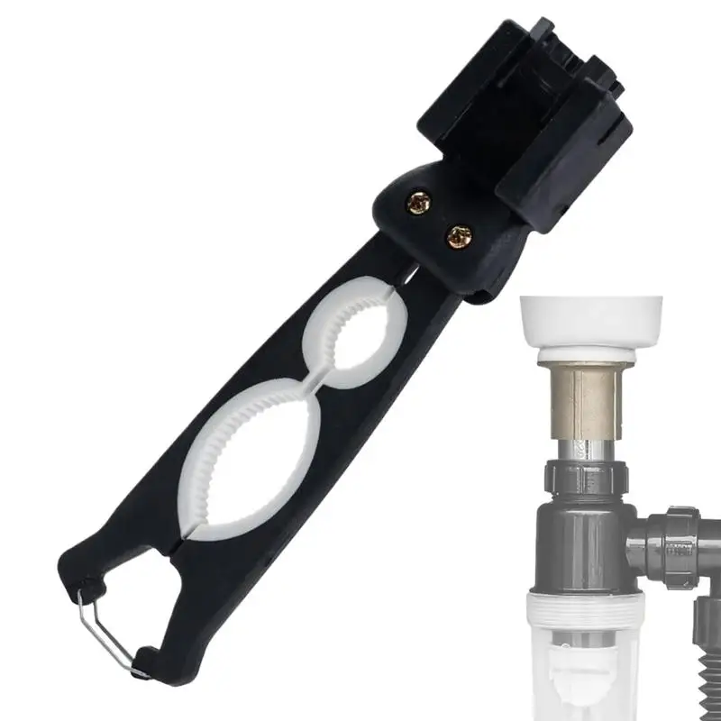 

Faucet Wrench Tool Faucet And Sink Installer Lightweight Adjustable Opening Ergonomic Handle Puller For Installation Hose Tub
