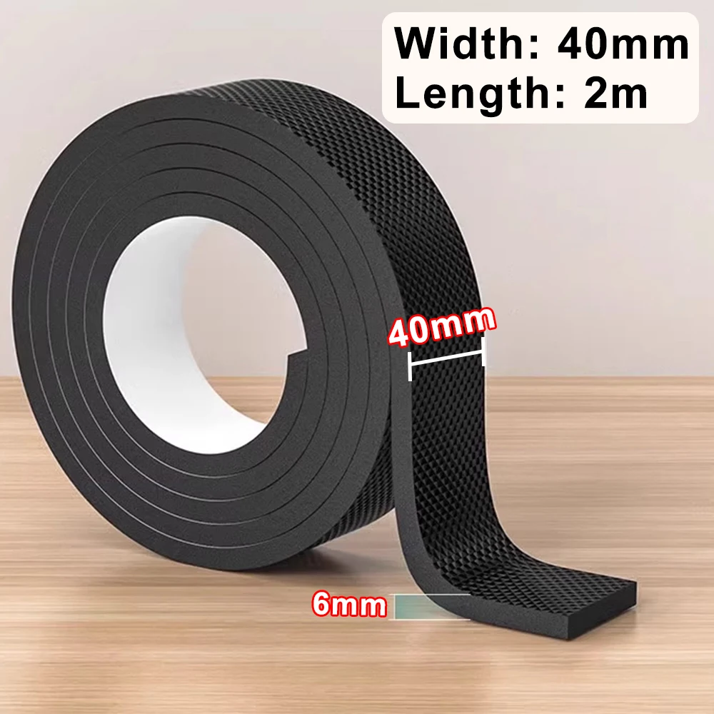 Verdickte rutschfeste Möbelpolster, selbstklebende Gummi-Stühle, Tische, Beinschutz, Geräuschreduzierung, Boden, Wand, Stoßstangenstreifen, DIY-Form
