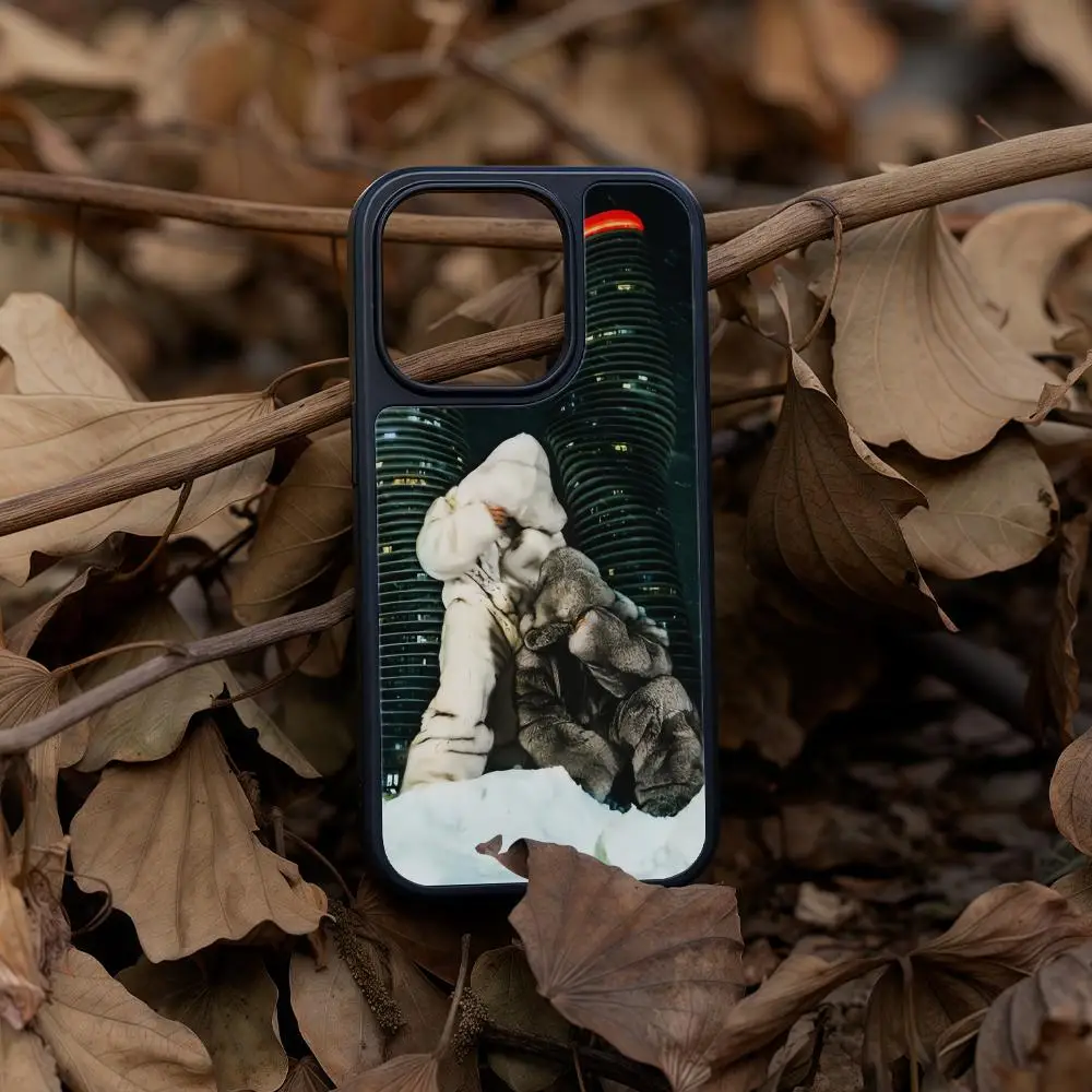 

D-Drake SS4U Phone Case For iPhone 17 16 15 14 13 12 Pro Max Plus Black Frame Acrylic Carbon Fiber Hard Shell