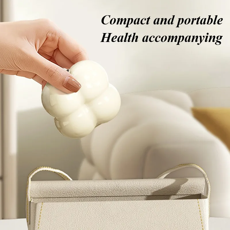 Dopamine Flower Compact Pill Organizer Food Grade Multi Compartment Medicine Storage Box for Travel