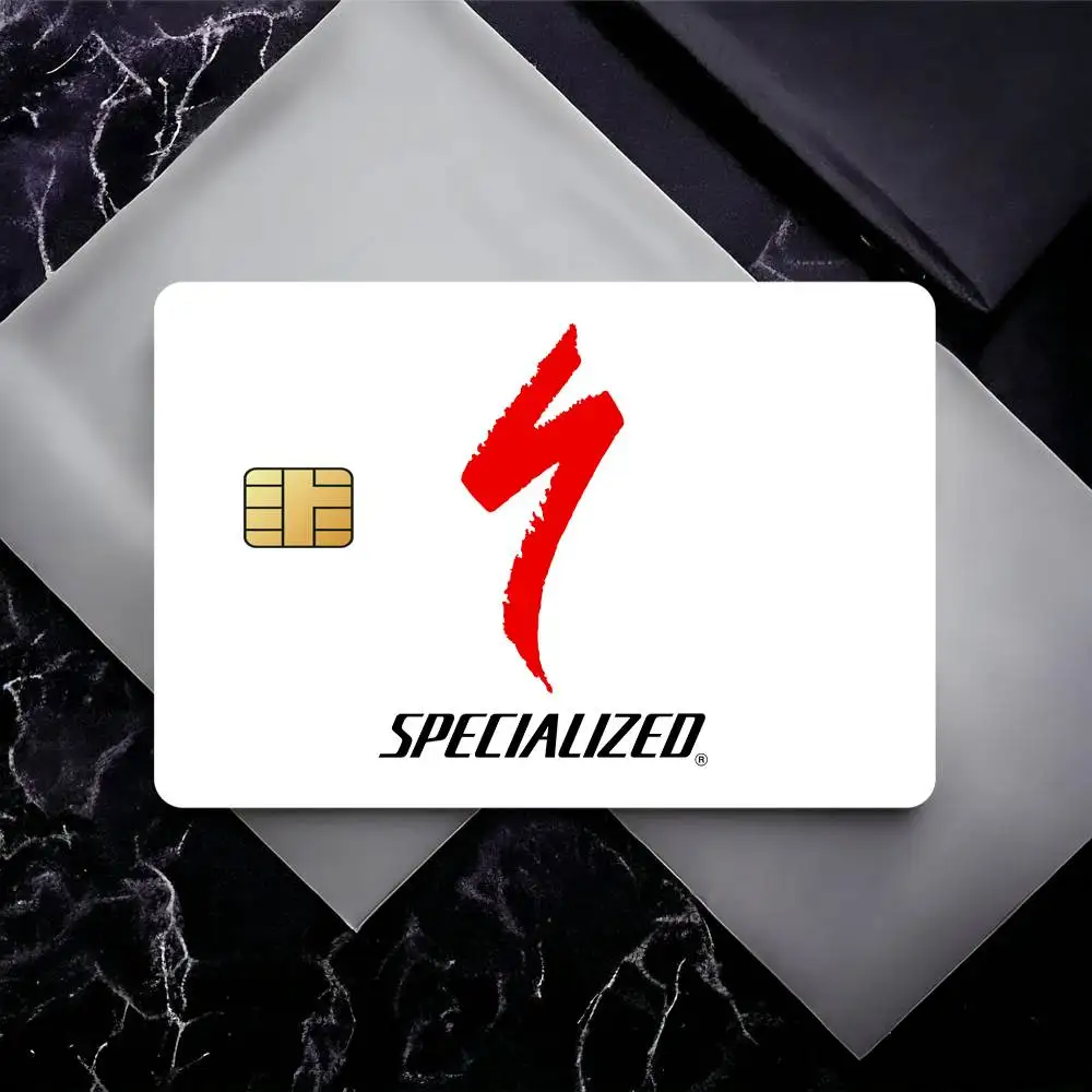 Fashion S-Specialized Credit Card Skin Stickers for Bank Card Bus Metro Card Sticker Waterproof Gift