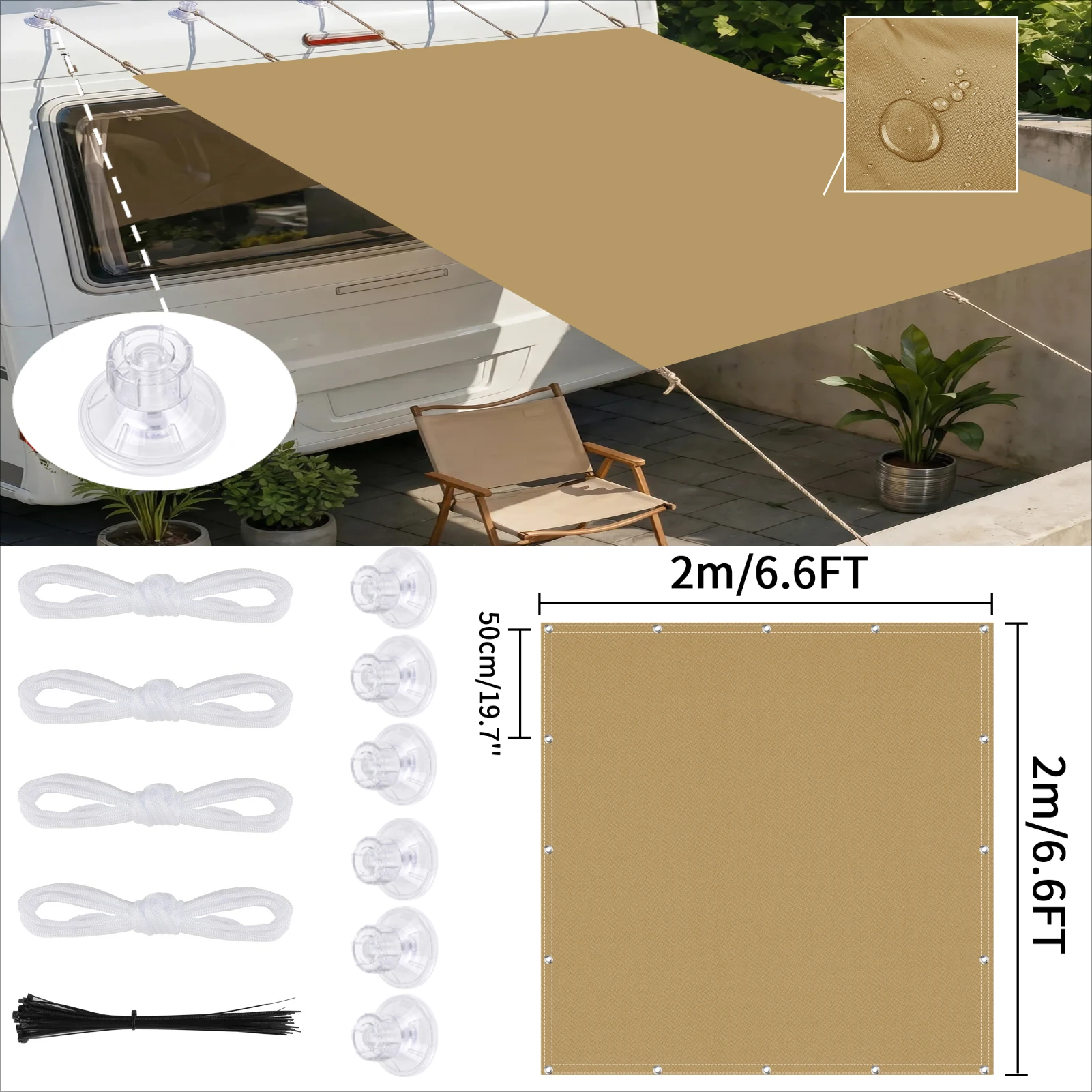 Sand kits 2x2M