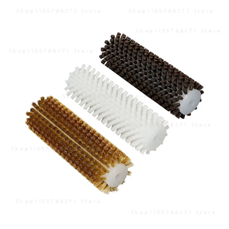 Roller Roto Brush for Cross-Country Ski Waxing Fits Stainless Steel Horse Hair Nylon Handle