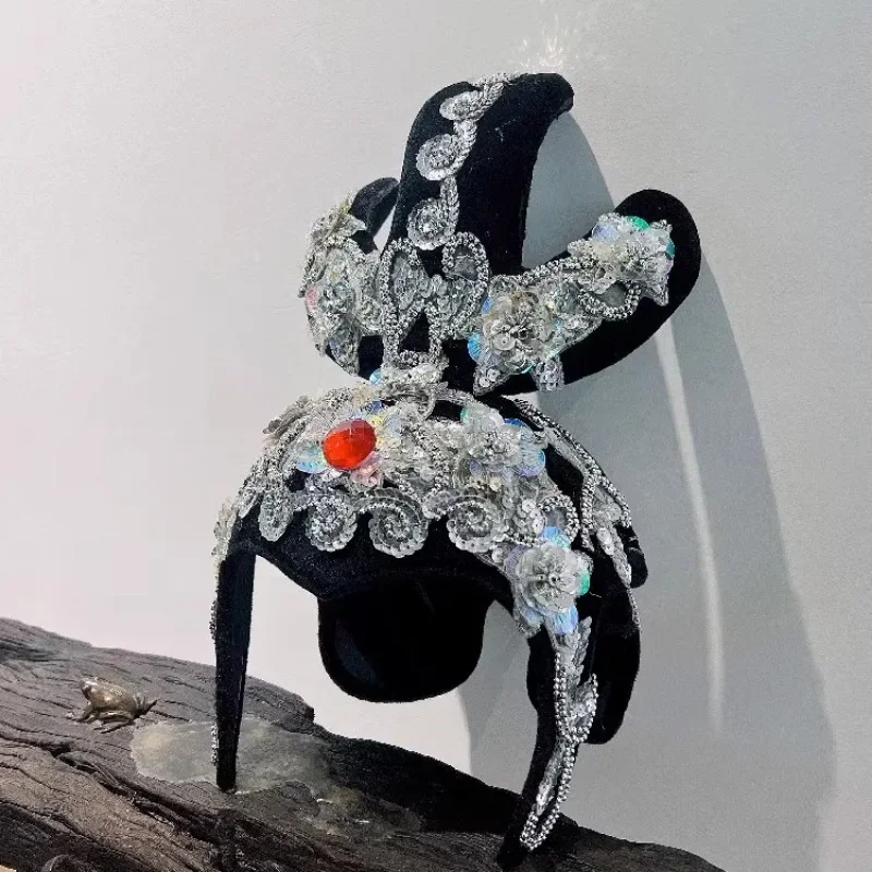 Sichuan Opera face-changing costume props helmet