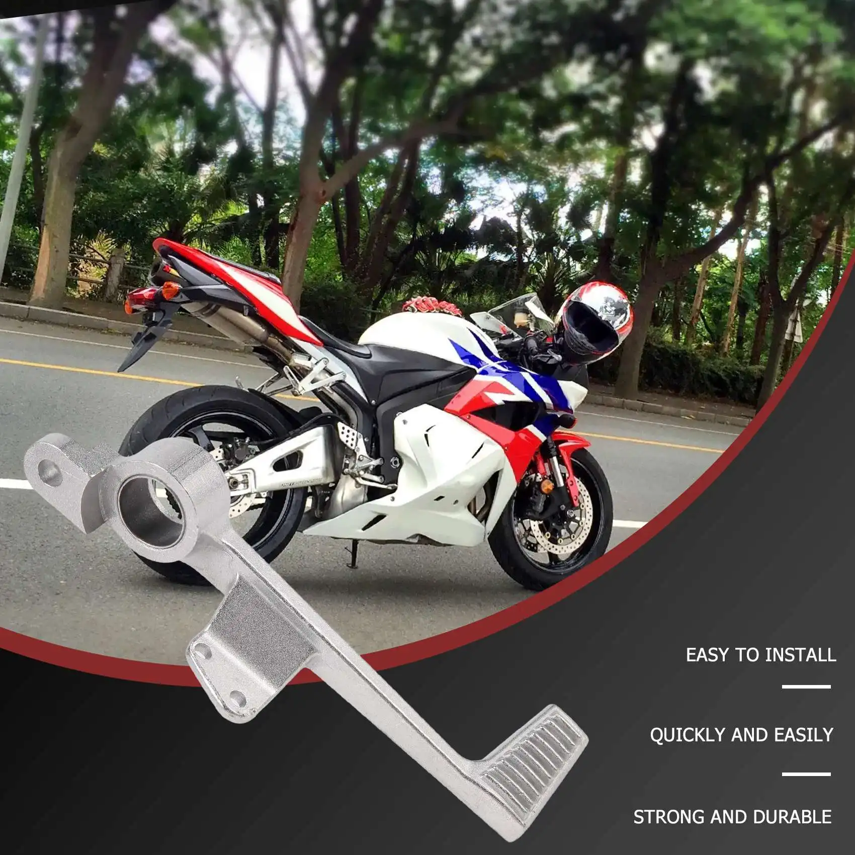 Motorcycle Rear Brake Pedal Foot Lever for HONDA CBR600RR CBR 600 RR 2003-2006