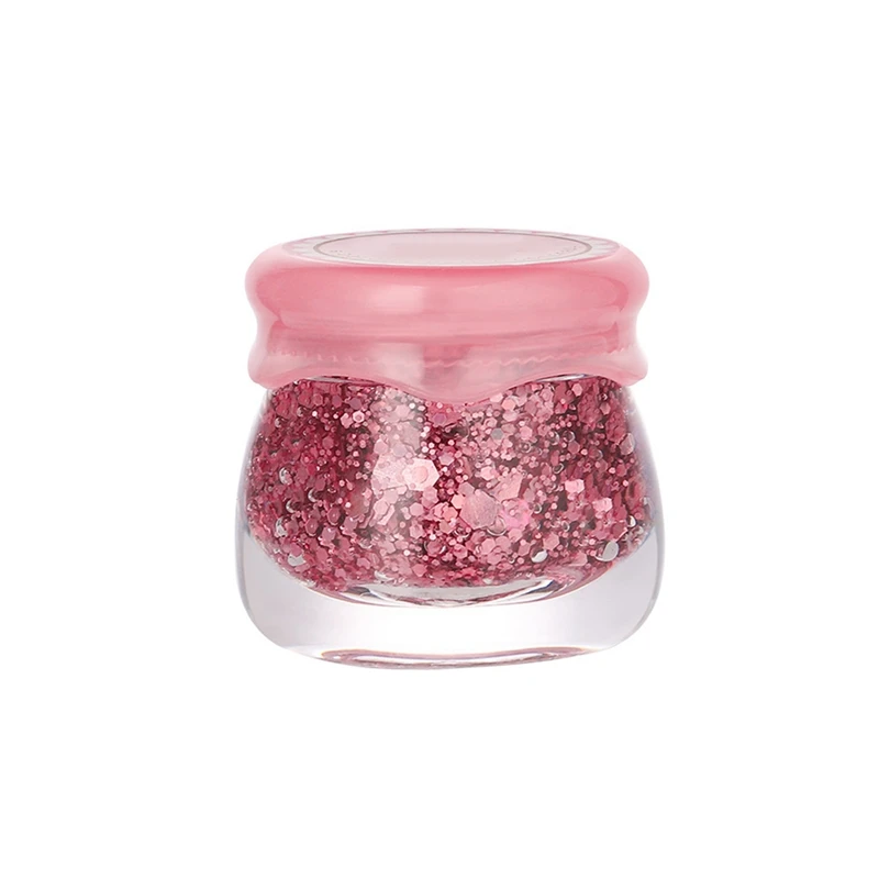 Eye Glitter Eyeshadow Nail Hair Body Face Glitter Gel Long Lasting Sparkling Sequins Festival Shinny Decoration Party, 2