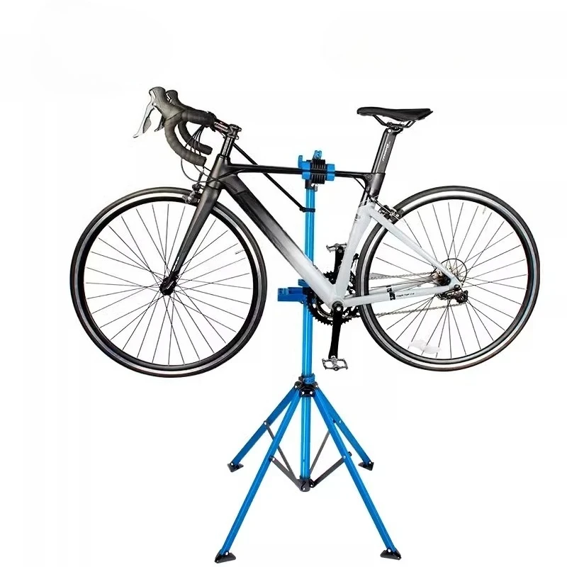 Aluminum Alloy Bike Repair Rack  Road Car Parking Display Rack Folding Fixed Workbench