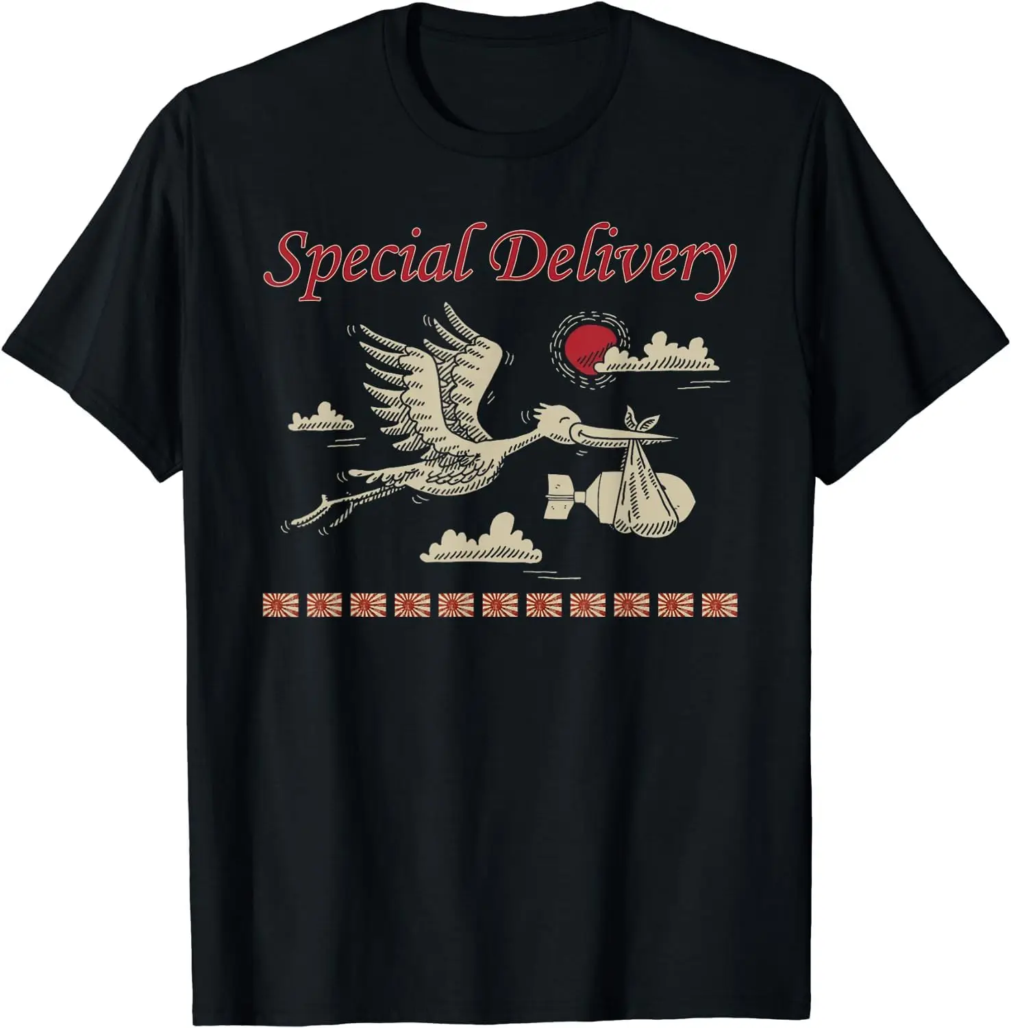 Special Delivery Nuclear Boom Clouds T-Shirt  High Quality 100%Cotton Short Sleeve