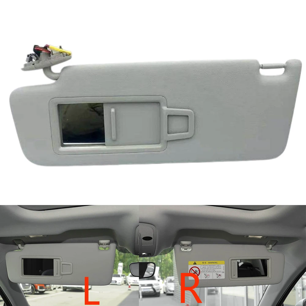 Driver Side Front Left Right Interior Sun Shade Visor With Makeup Mirror For Audi Q3 F3 19-2026 RSQ3 20-2024 83A857552