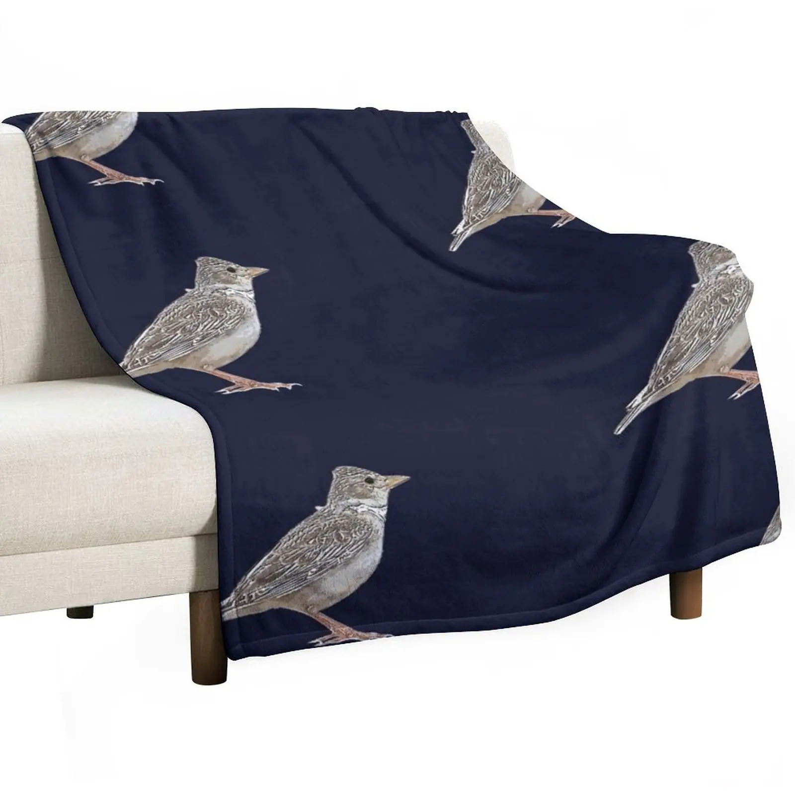 Cobertor Alternativo Calandra Lark Branco, Cobertor Durável e Quente para Uso Diário em Casa