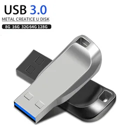 Yeni USB Flash sürücü 3.0 128GB 64GB 32GB 16GB 8GB Metal 3.0 Pendrive USB çubuk kalem bellek 3.0 yüksek hız 8GB 16GB 32GB 64GB 128GB