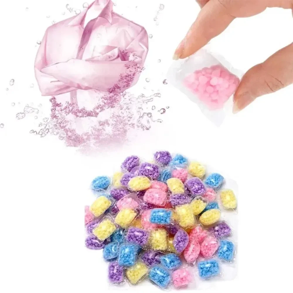 

Laundry Fragrance Beads Granule Water Soluble Softener Pods Diffuser Perfume Washing Machine Tools Soft Clothing Fragrant Beads