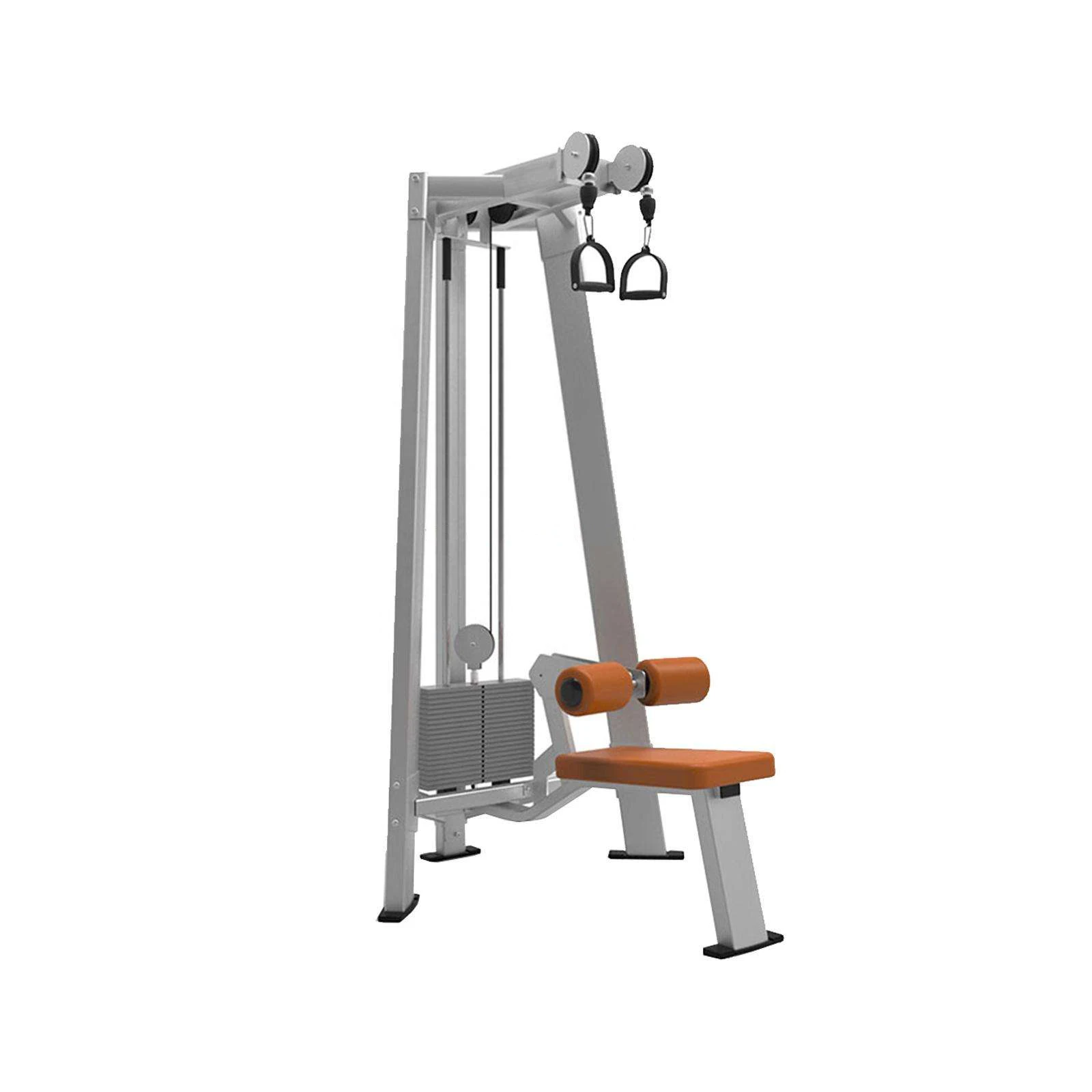 Dual-Pulley Lat Pulldown Tower Indoor Fitness Machine for Bodybuilding Gym Strength Exercise Equipment
