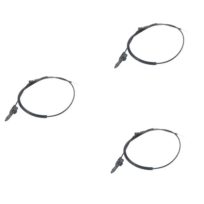 Strange 3X Bonnet Hood Release Cable Rod 51231960853 For BMW 3 Series E36