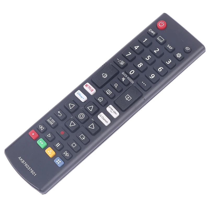 1Pc Universal Smart Remote Control Portable Lightweight Replacement Parts AKB76037601 For ED TV Easy-to-Use TV Remote Control