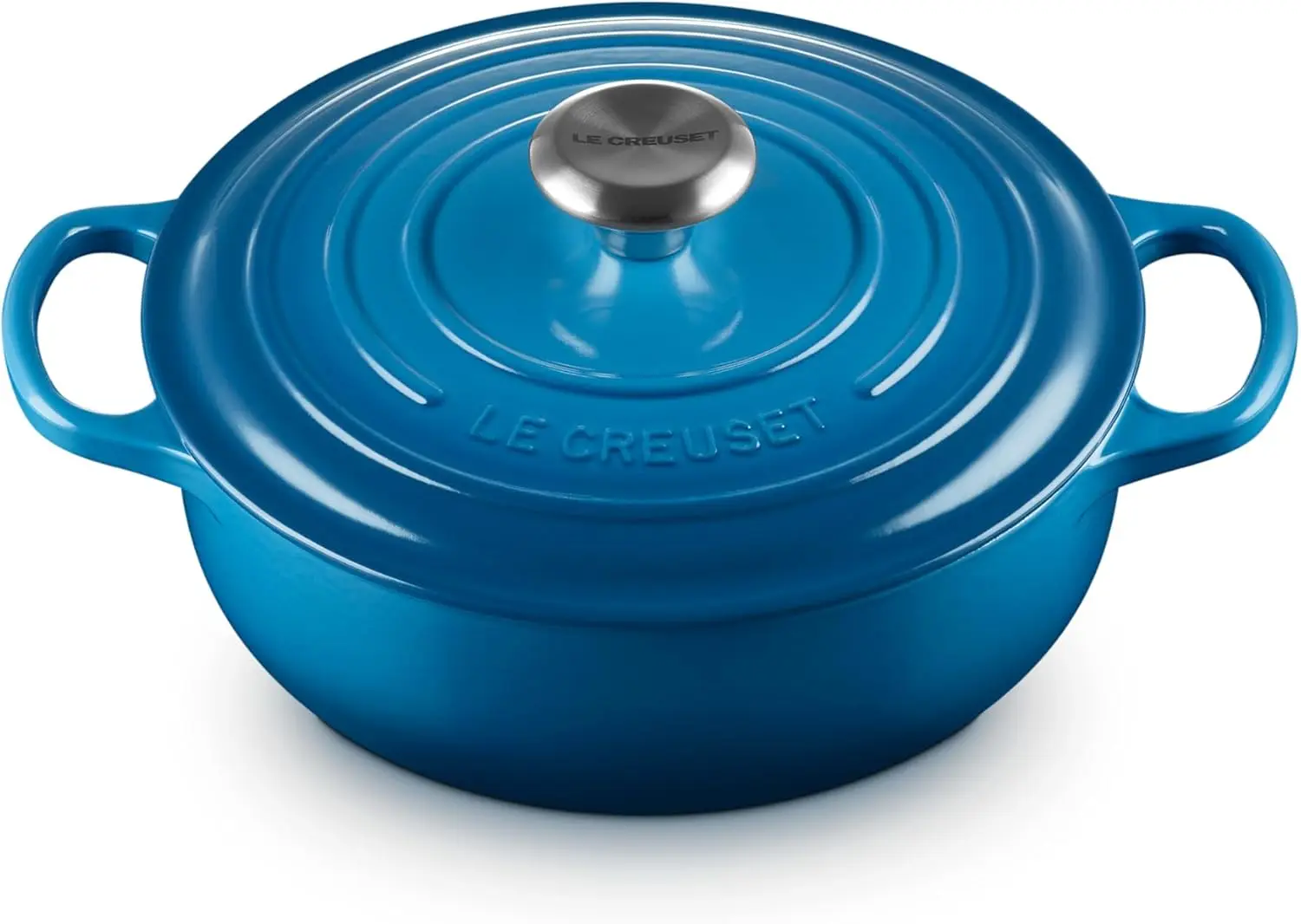 

Эмалированная чугунная духовка Signature Sauteuse, 3,5 кварты, Марсель
