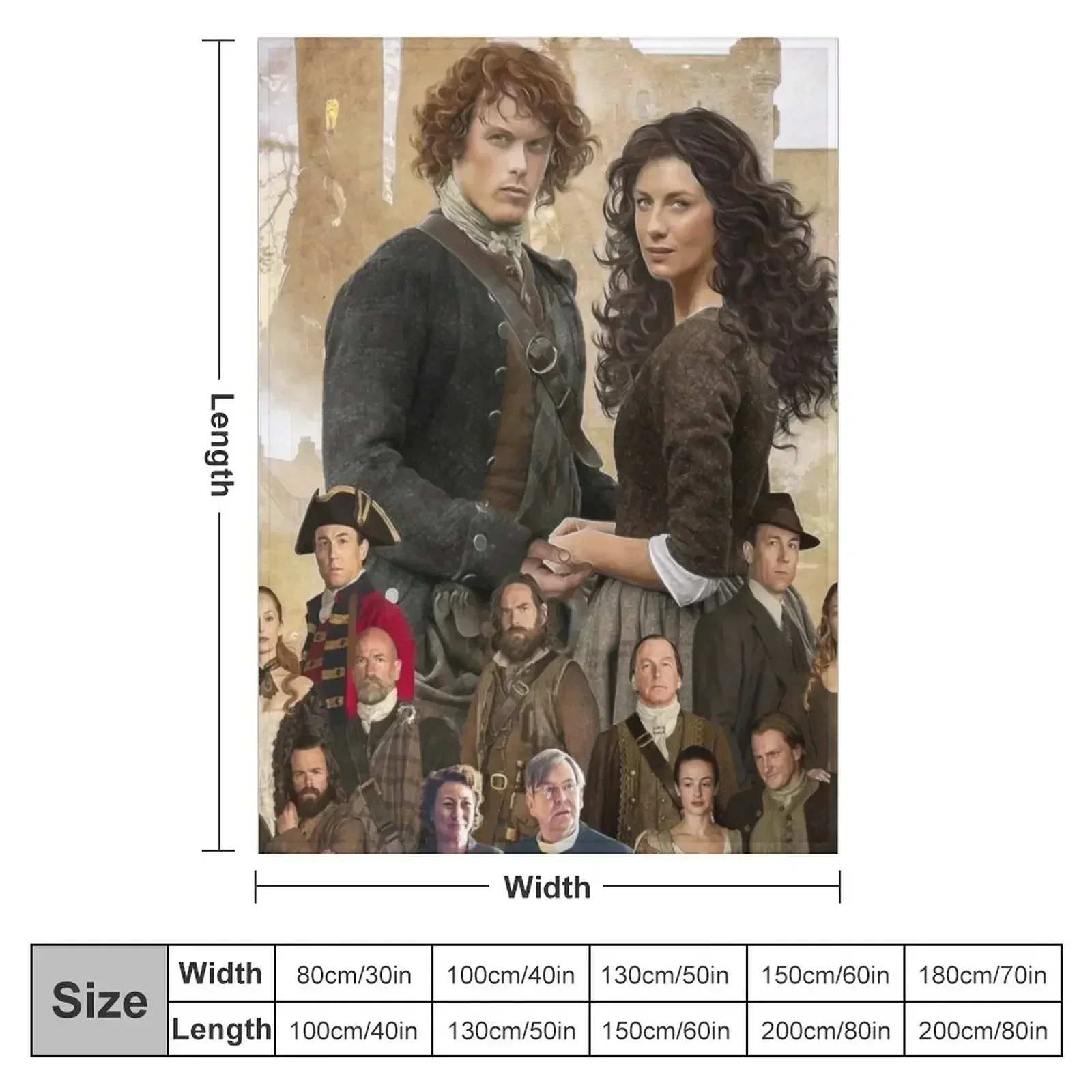 Poster season 1 Throw Blanket Soft Plaid cosplay anime Flannel Fabric Picnic For Sofa Thin for sofa Blankets