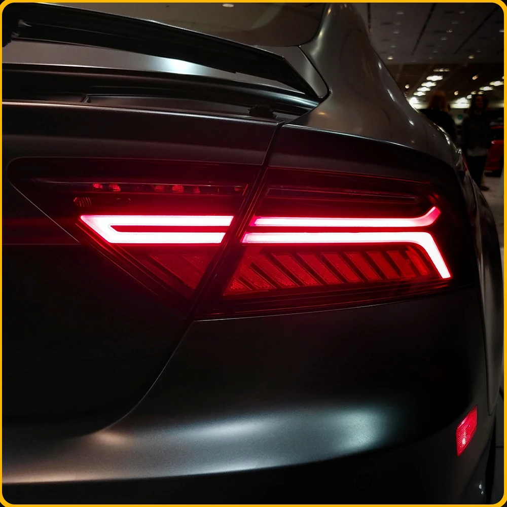 

Auto LED Taillights Assembly For Audi A7 S7 2011-2018 Modified Upgrade High Configure Back Lamps Plug and Play Car Accessories