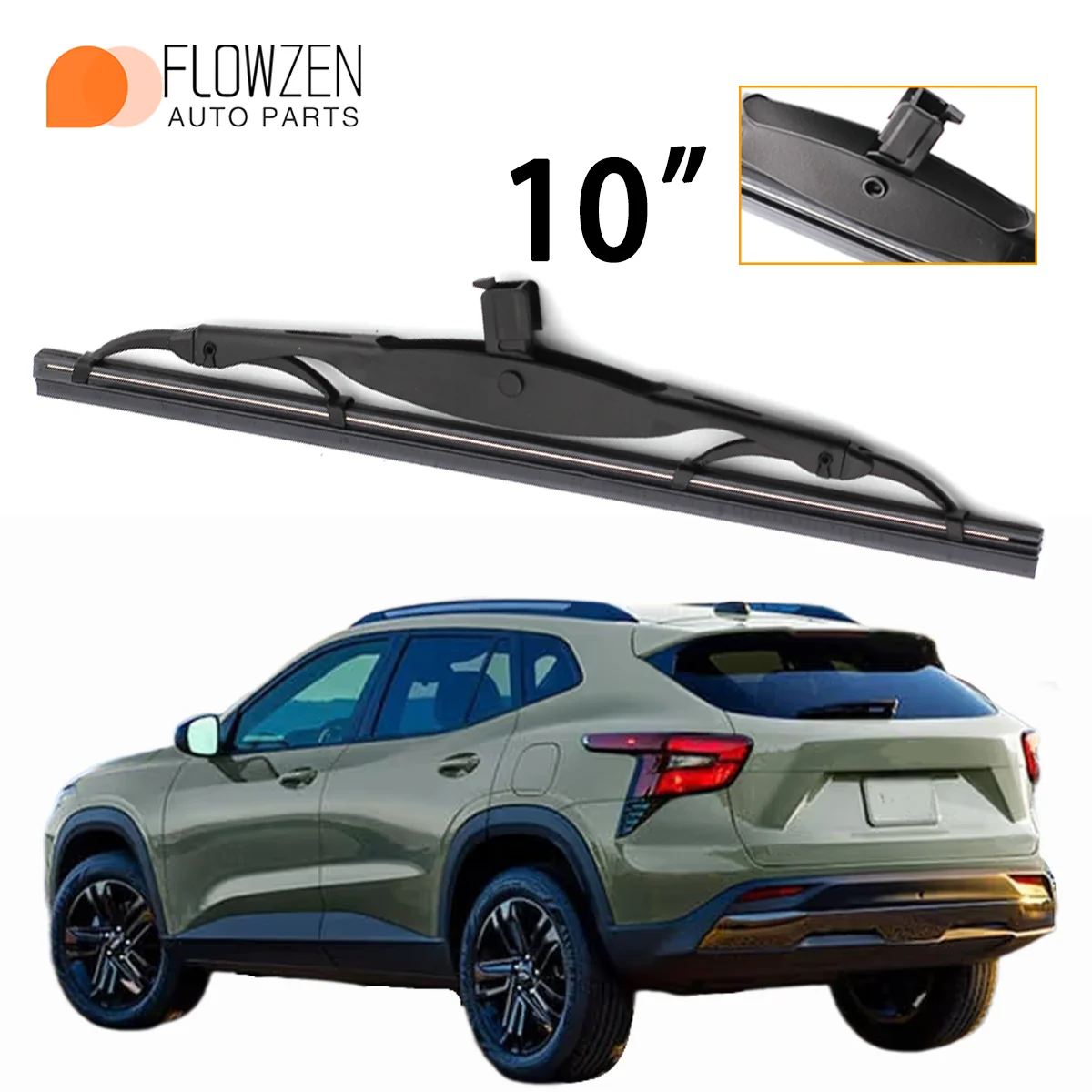 

﻿ 1 шт., 10 дюймов, стеклоочиститель заднего стекла, подходит для Chevrolet Trax 2014-2022, лезвие стеклоочистителя, автомобильные аксессуары