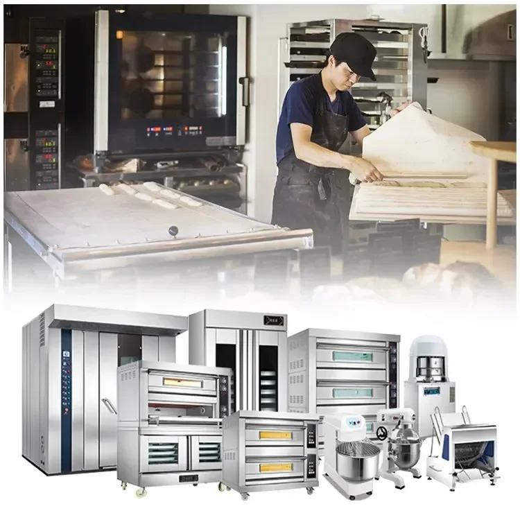 Baking Machine Industrial Commercial Fully Automatic Bakery Baking Bread Stick Machine Manufacturer's Production Line