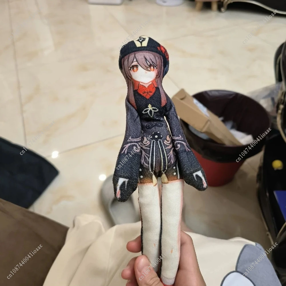 Genshin Impact Anime Cosplay Lustige Puppe Eingebauter Draht Zufällig Ort Aktionen Foto Requisiten Spiel Cartoon Begleiter Geschenk für Fans – Detail 3