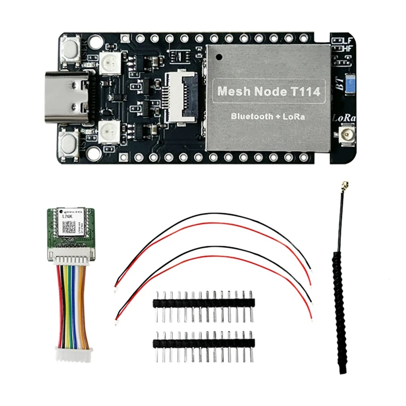 

Mesh Node T114 Meshtastic Tracker Nordic NRF52480 SX1262 LoRaWAN LoRa for Arduino PositioningDevboard Display BLE WiFi B