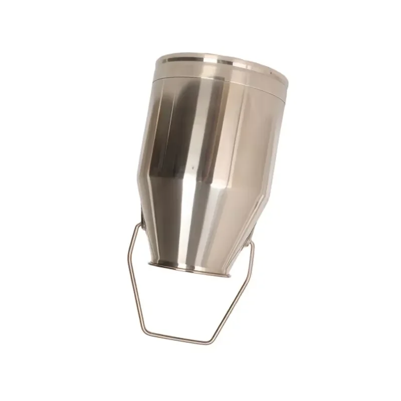 25L 304 Stainless Steel Milk Can Portable Wine Barrel Large Capacity Kettle With Lid Handle For Cattle Farm Dairy Storage Use
