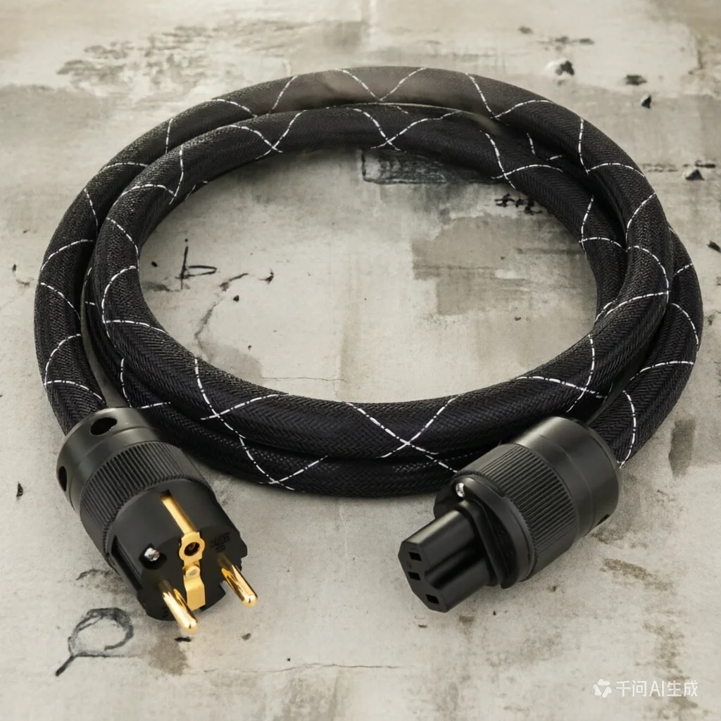 Preffair D516 10AWG Power Cord Cable Audiophile Power Cord