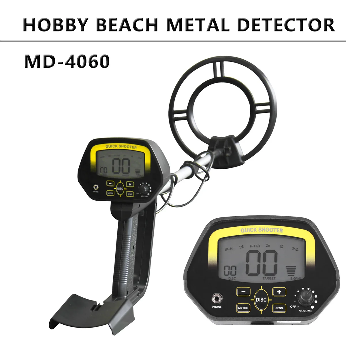 MD4060 Underground Metal Detector Gold Detectors Treasure Hunter Detector Circuit Metales High Sensitivity