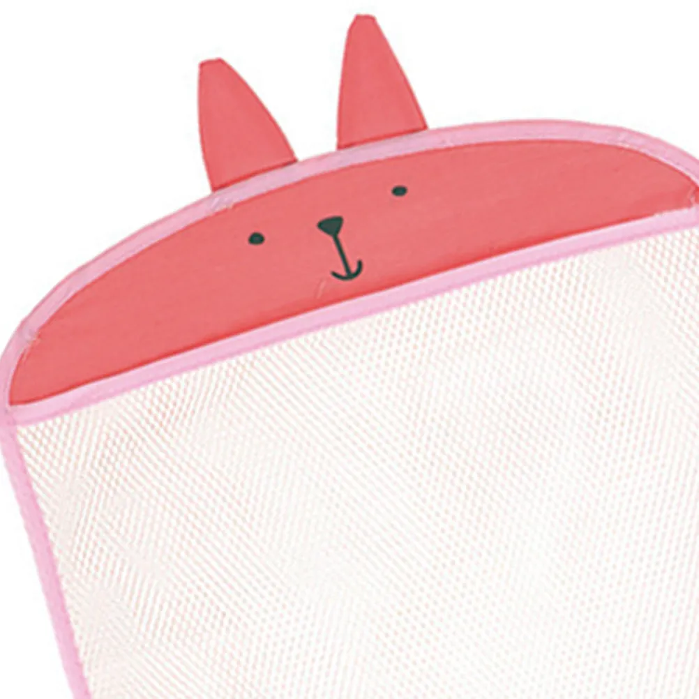 2Pcs Heavy Duty Mesh Storage Bags Wall Door Shower Bathroom Hanging Pockets Multipurpose Sundries Organizer Easy to Move Store