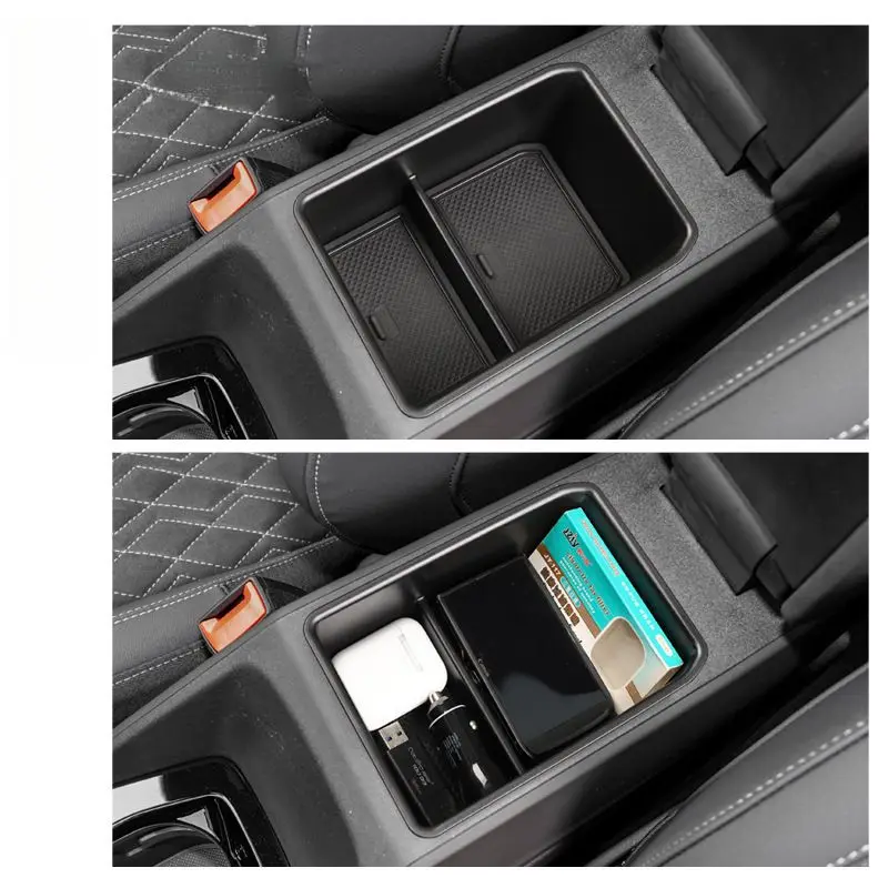 Auto Parts Suitable For Audi Q4 e tron 2022 2023 2024 2025 Car Center Console Armrest Storage Box Multifunctional Accessories