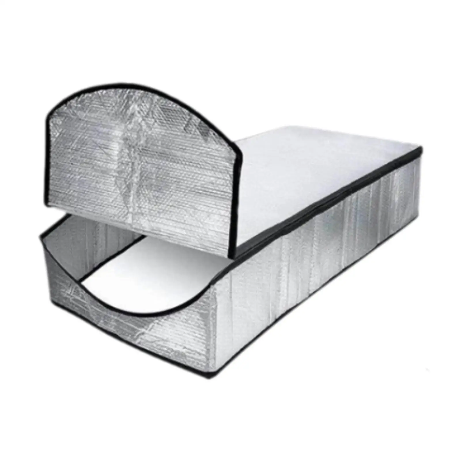 Attic Door Insulation Cover Aluminum Foil for Pull Down Stairs Dust Cover