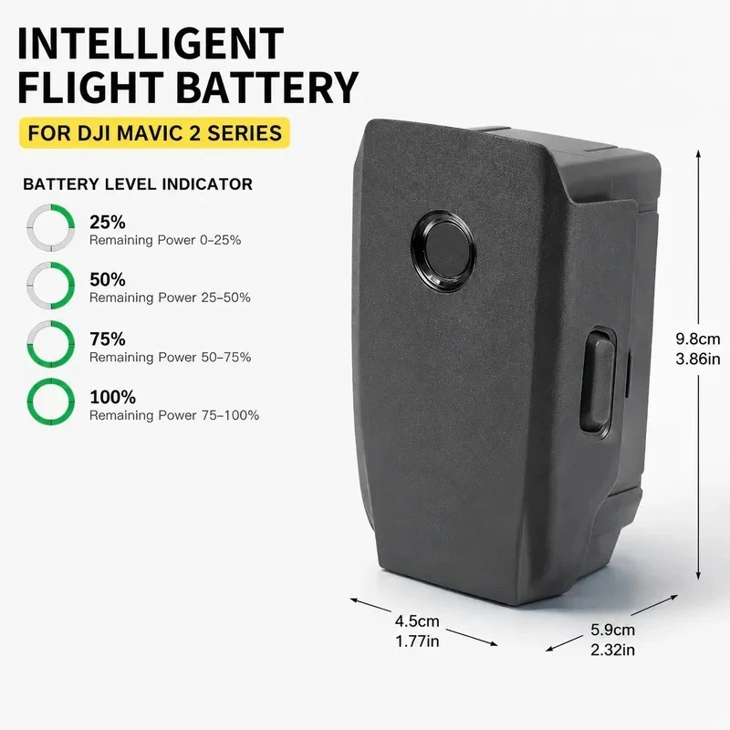 for DJI Mavic 2 Pro Mavic 2 Zoom Drone Replacement Battery 3850mAh Intelligent Flight Battery Accessory