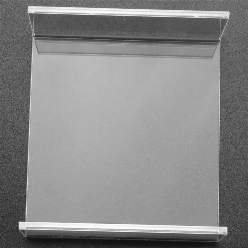 ABJN-Acrylic Display Risers, Clear Rectangle Stands Shelf For Display 6Pcs