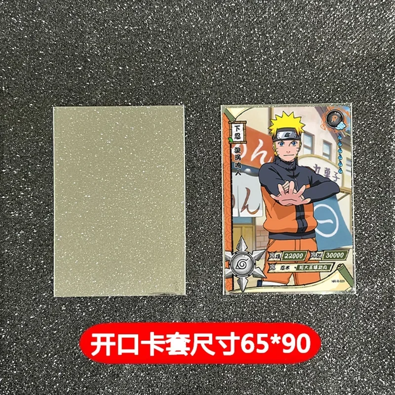 Naruto Card Card Film Protective Film Cards Sleeve Cards Bag Opening Seal Plastic Sleeve Protective Sleeve Card Collection Book