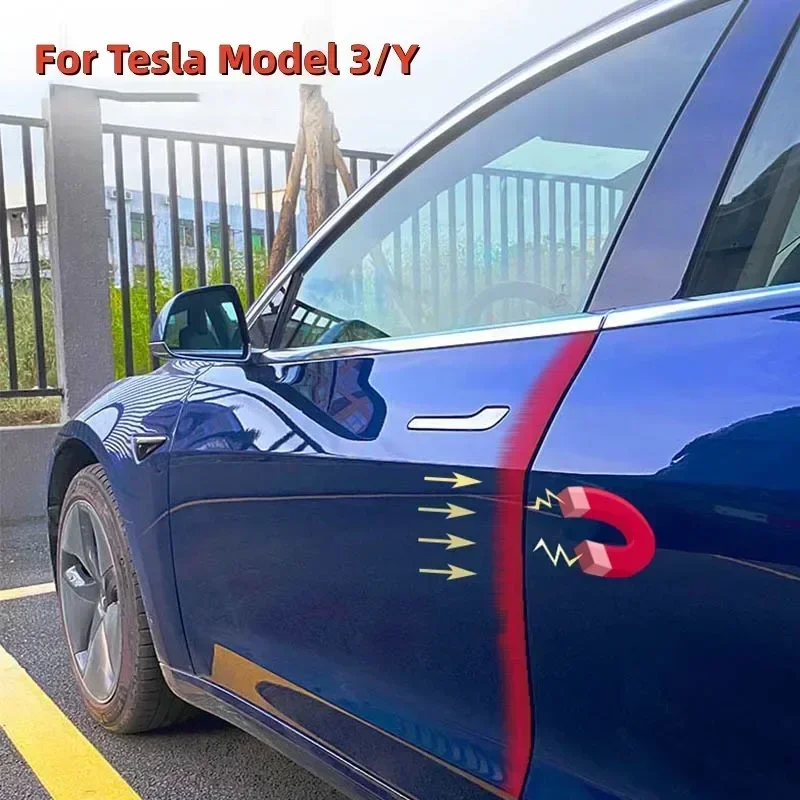 

Для Tesla Model 3/Y 2019-2022 Интеллектуальный электрический всасывающий дверной замок Автоматический бесшумный замок