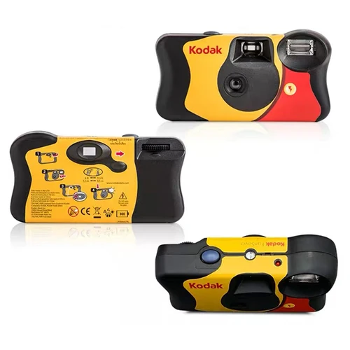 Imagen 2 del producto Kodak-cámara de película desechable de un solo uso, fotos de exposición de 27/39 (luz diurna/Flash de potencia HD/FunSaver)