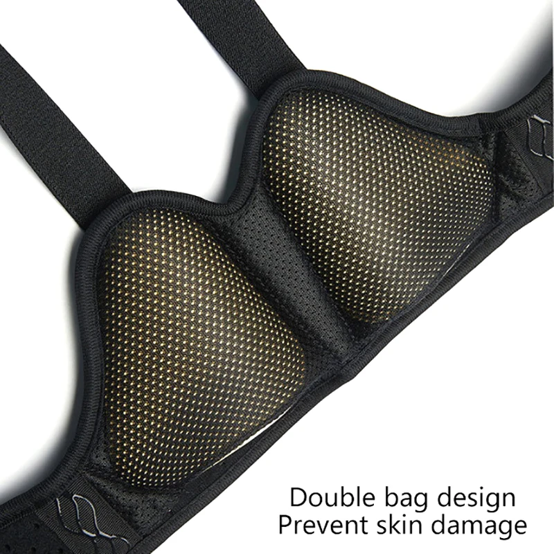 Man Inguinal Groin Support Inflatable Removable Compression Pads Pain Relief Adjustable Adult Hernia Belt Hernia Bag With 2 view 2