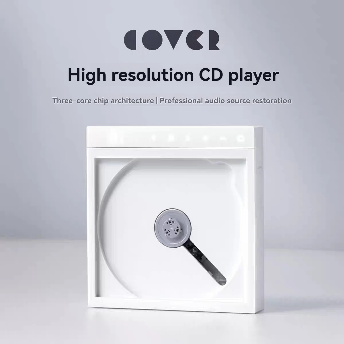 

Портативные проигрыватели компакт-дисков TINYL COVER, сенсорная панель, Bluetooth-рекордер для компакт-дисков, проигрыватель компакт-дисков с низким уровнем искажений, высокая точность декодирования Walkman