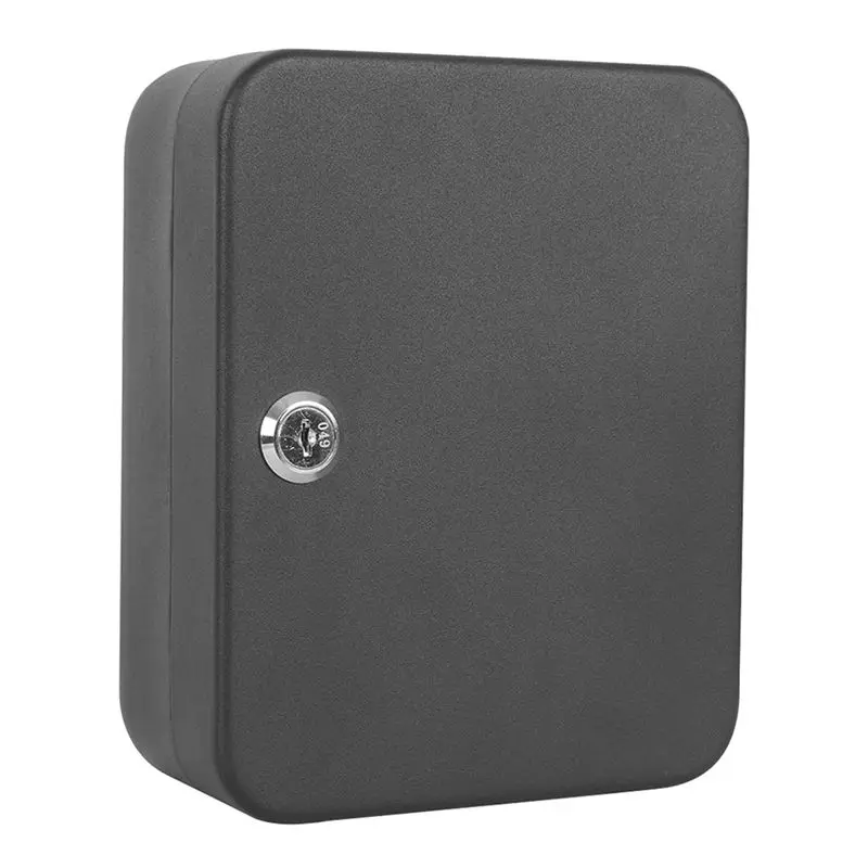 [b24b-】-armoire-a-cles-combinee-20-crochets-pour-cles-boite-a-cles-murale-organisateur-de-cles-verrouillable-armoire-a-cles-boite-de-securite-pour-cles