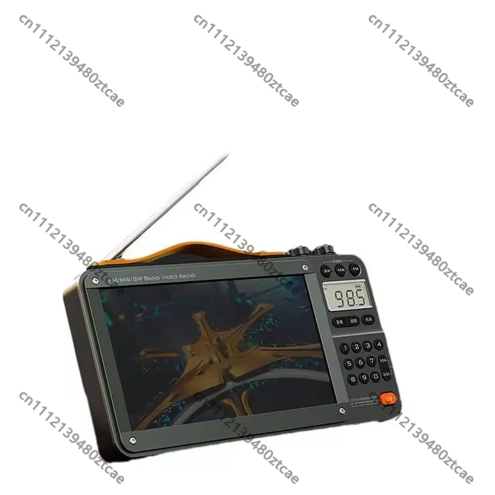 

7" Portable Digital Television Rechargeable Battery TFT LED FM Radio