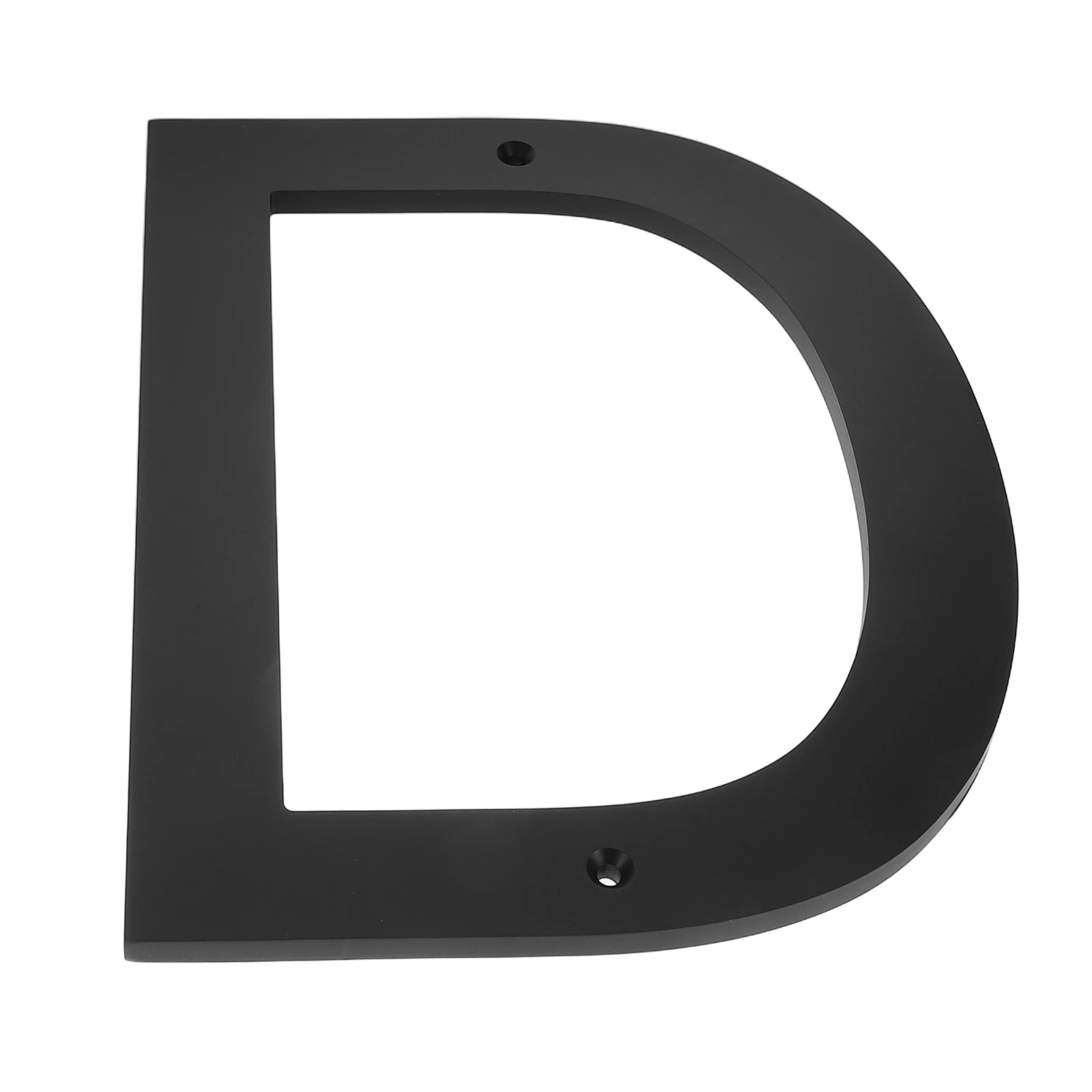 3D Floating Black Address Letters For Door Mailbox Durable Outdoor Indoor Use Modern Design Enhancing Visibility Weather