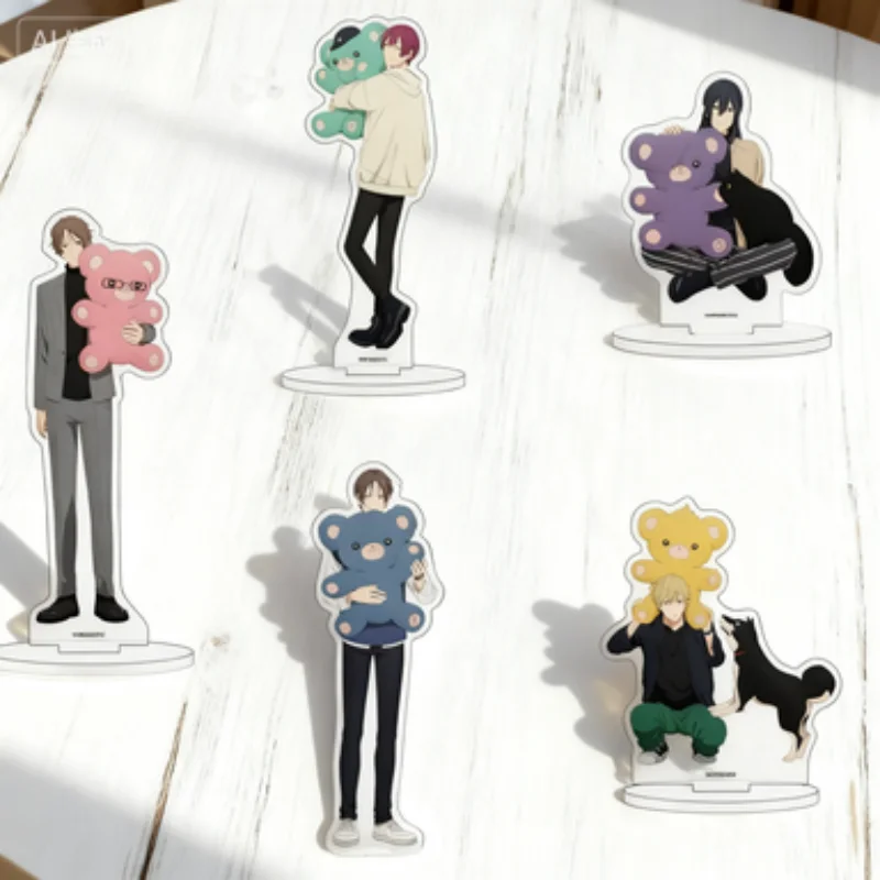 15CM New Play It Cool, Guys Style Cosplay Characters Ornament Accessories Goods Collection Anime Acrylic Stand Model Gifts