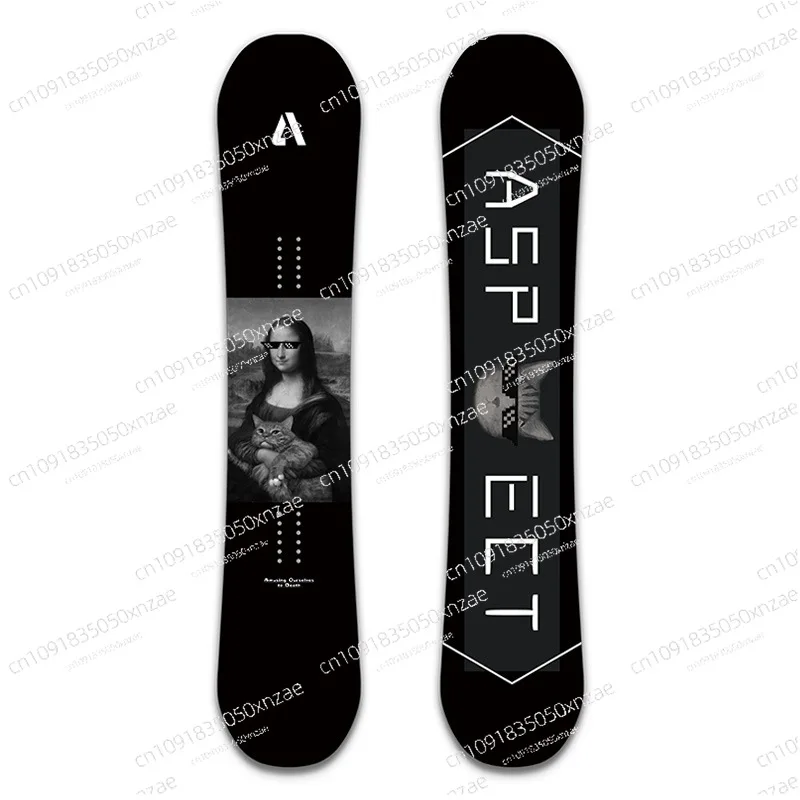 

Sintered racing snowboard, Mona Lisa sintered baseplate all-round board flat snowboard