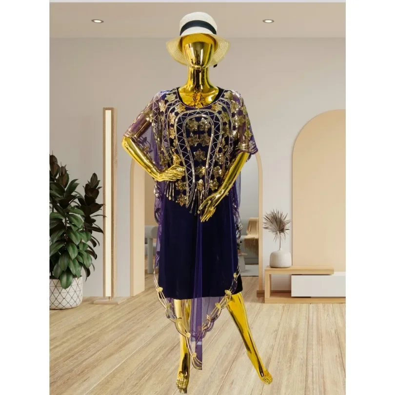 فستان نسائي أفريقي مخصص فستان أفريقي ترتر عالي الجودة فستان نسائي أفريقي على الموضة معطف مخصص