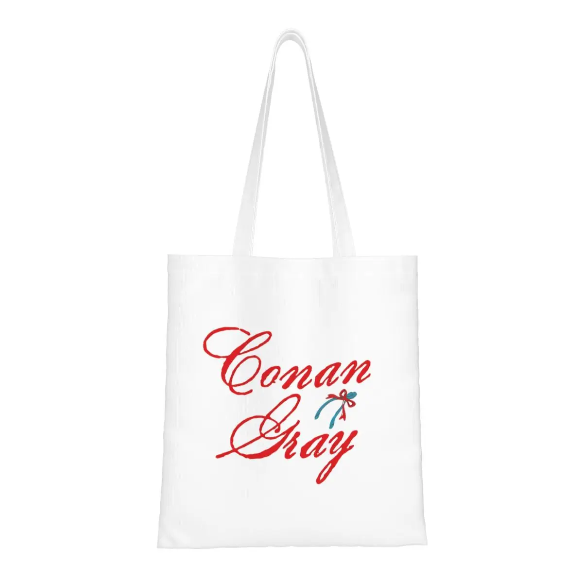 

Conan Gray Wishbone Tour Canvas Tote Bag Reusable Unique Design Fashion Bag for Unisex