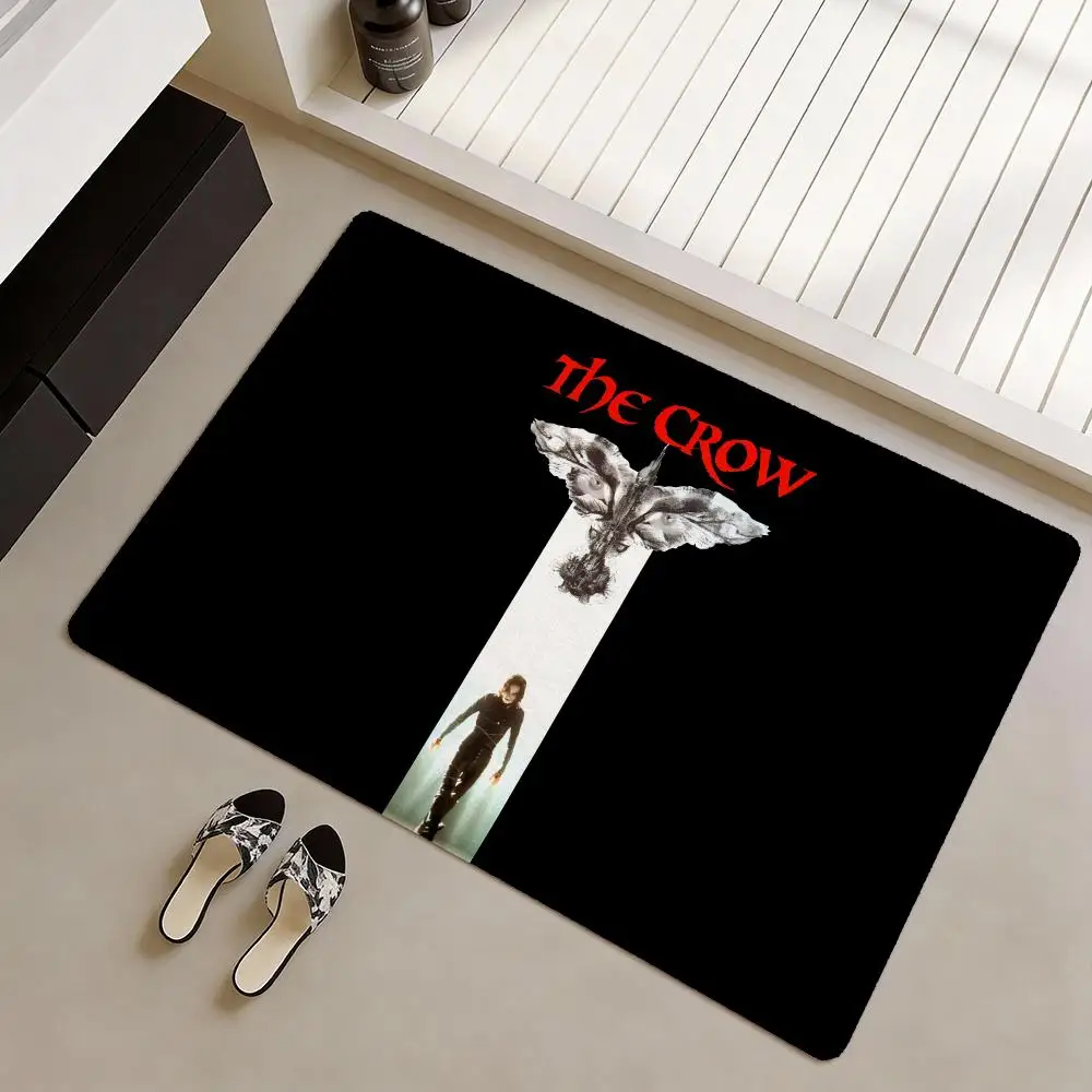 Classic Movie Vintage T-The C-Crow Floor Mat Soft Flannel Non-Slip Door Mat - Thickened Rug for Living Room Home Decor